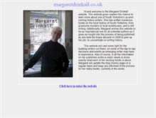 Tablet Screenshot of margaretdrinkall.co.uk